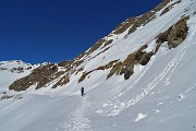 Salita di fine inverno a CA' E PASSO SAN MARCO con neve il 18 marzo 2016 - FOTOGALLERY"